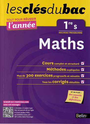 Maths 1re S : nouveau programme