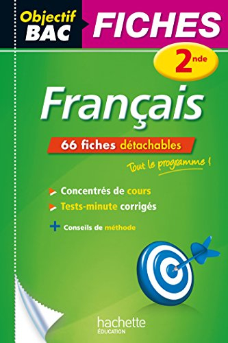 Français 2de : 66 fiches détachables