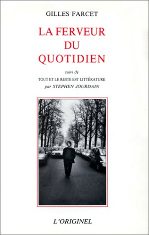La Ferveur du quotidien