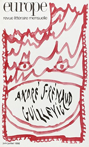 Europe, n° 734-735. André Frénaud, Guillevic