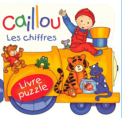 Caillou : chiffres : livre casse-tête