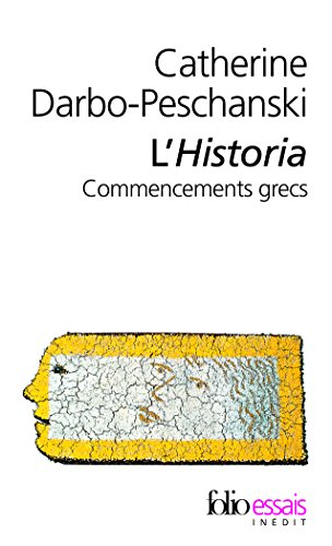 L'historia : commencements grecs