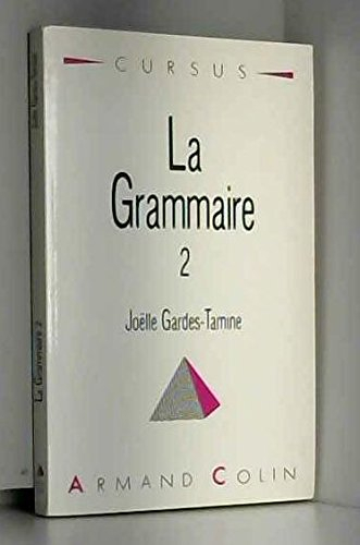 la grammaire 2 syntaxe