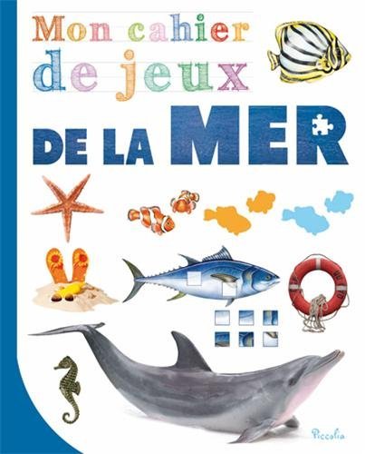 Mon cahier de jeux de la mer