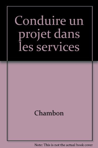 conduire un projet dans les services