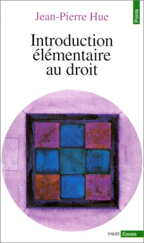 Introduction élémentaire au droit