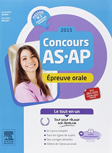 Concours AS-AP 2015 : épreuve orale