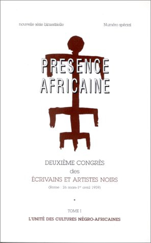 Présence africaine, n° 24-25. Deuxième congrès des écrivains et artistes noirs : Rome, 26 mars-1er a