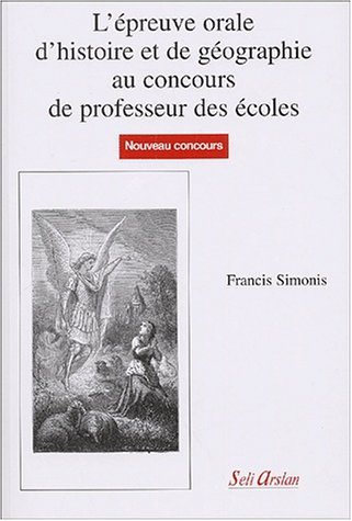 L'épreuve orale d'histoire et de géographie au concours de professeur des écoles