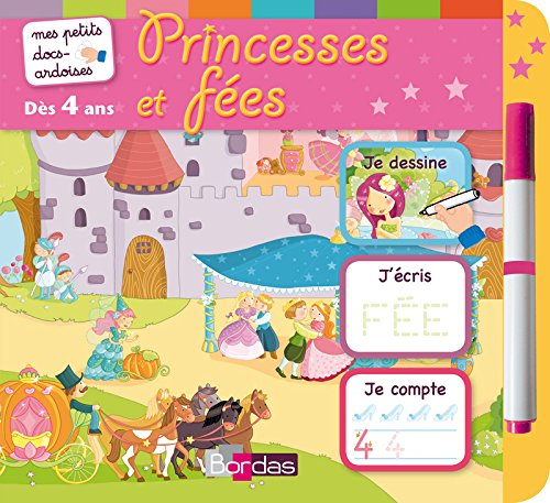 Princesses et fées : je dessine, j'écris, je compte