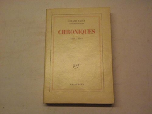 chroniques