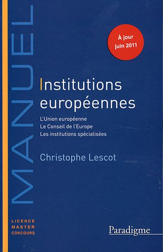 Institutions européennes