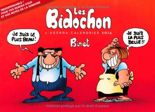 Les Bidochon : l'agenda-calendrier 2014