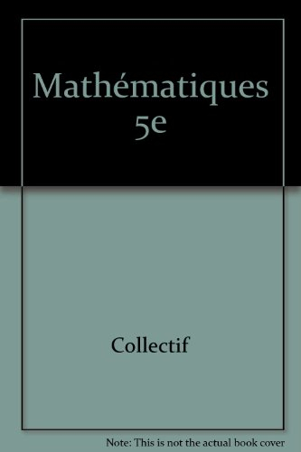 Mathématiques : 5e