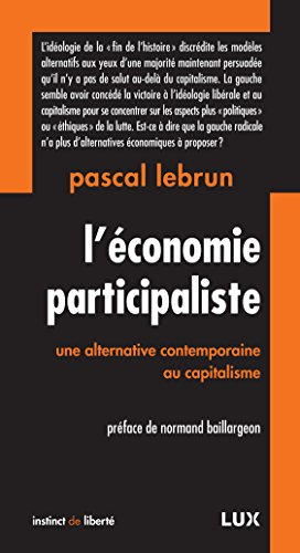 L'économie participaliste : alternative contemporaine au capitalisme