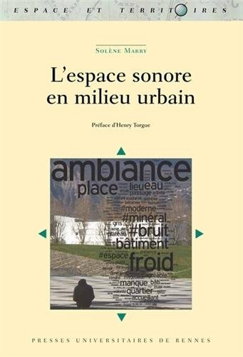 L'espace sonore en milieu urbain