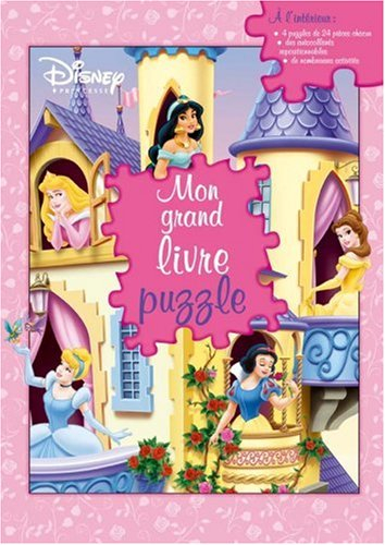 Mon grand livre-puzzle : Disney princesse