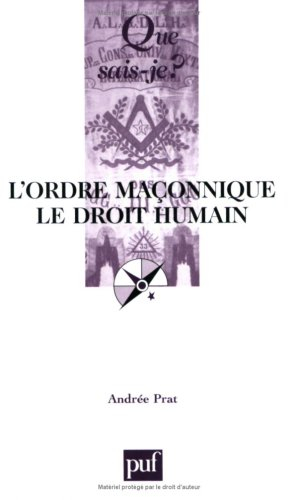 L'ordre maçonnique le Droit humain