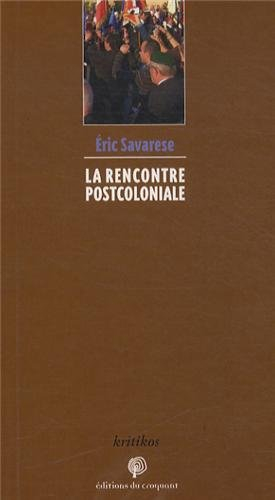 La rencontre postcoloniale