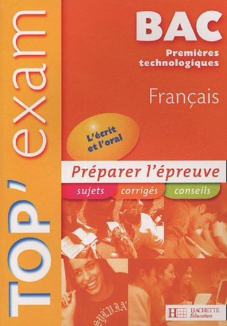 Français bac 1res technologiques
