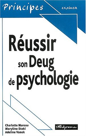 rÃ©ussir son deug de psychologie