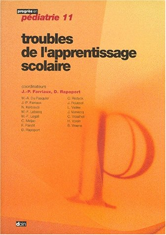 Troubles de l'apprentissage scolaire