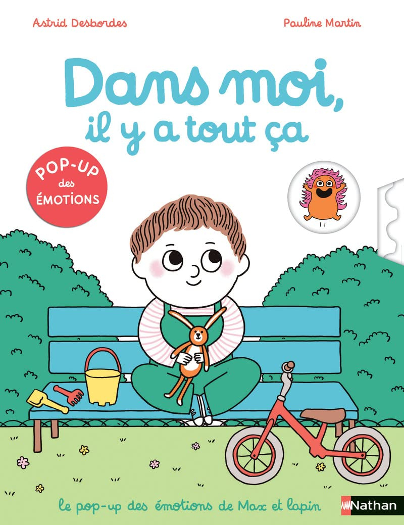 Max et lapin. Dans moi, il y a tout ça : le pop-up des émotions de Max et Lapin