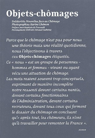 objets-chômages : solidarités nouvelles face au chômage
