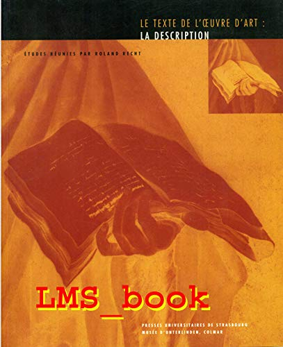 Le texte de l'oeuvre d'art : la description