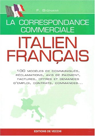 La correspondance commerciale italien-français