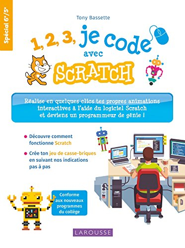 1, 2, 3, je code avec Scratch : réalise en quelques clics tes propres animations interactives à l'ai
