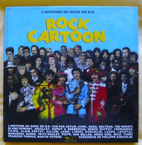 Rock cartoon : l'histoire du rock en BD