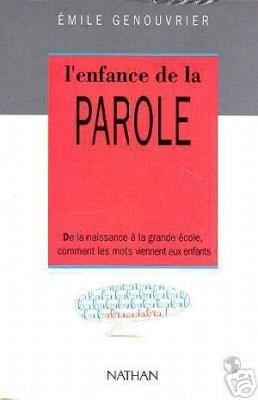 L'Enfance de la parole