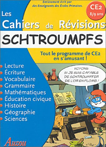 Les cahiers de révisions schtroumpfs, CE2