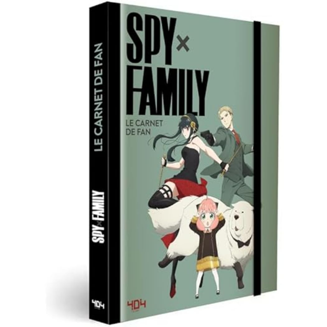 Ton carnet Spy x Family : Carnet à remplir