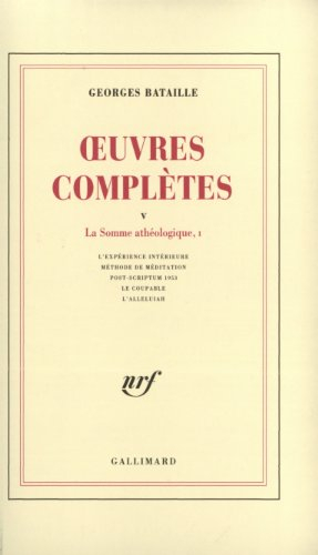 oeuvres complètes, tome 5
