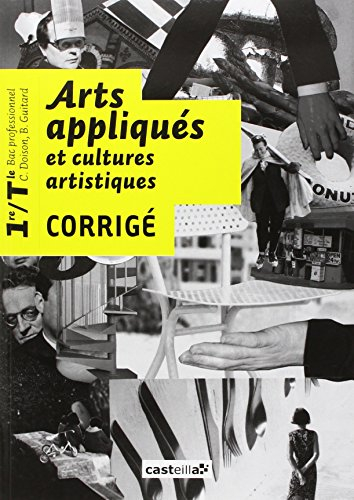 Arts appliqués et cultures artistiques, bac professionnel Première et Terminale : corrigé