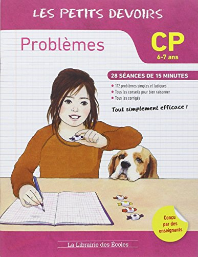 Problèmes CP, 6-7 ans : 28 séances de 15 minutes