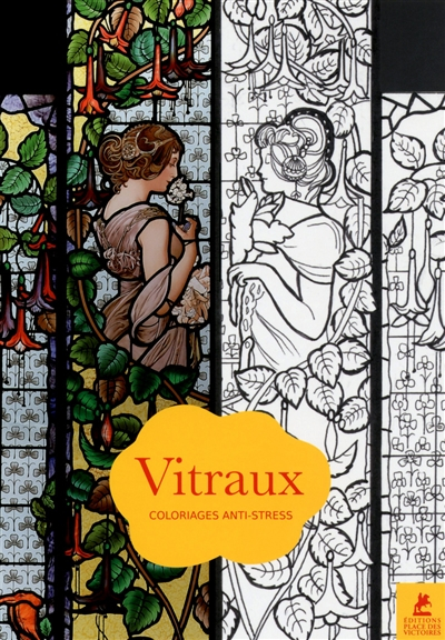 Vitraux : coloriages anti-stress