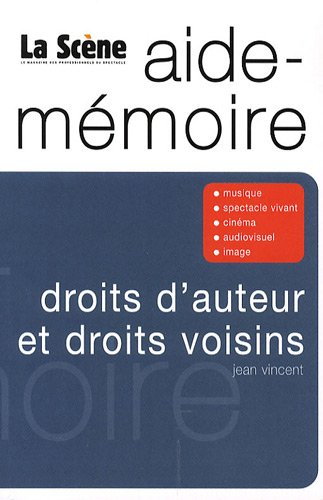 droits d'auteur et droits voisins
