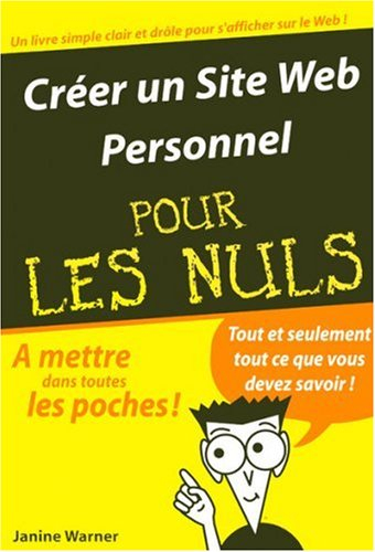 Créer un site Web personnel pour les nuls