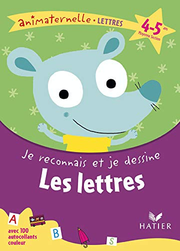 Je reconnais et je dessine les lettres, moyenne section, 4-5 ans