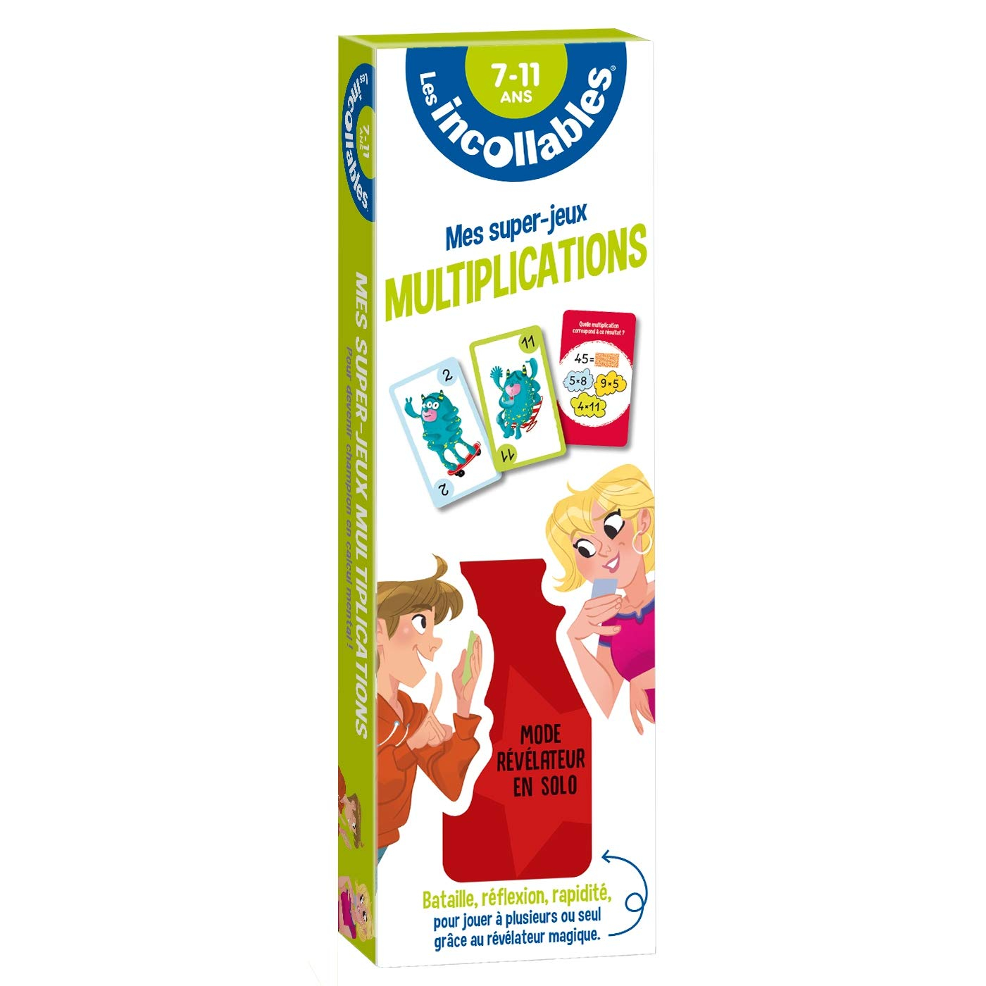 Les incollables : multiplications, mes super-jeux, 7-11 ans