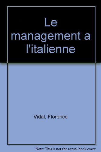 Le Management à l'italienne
