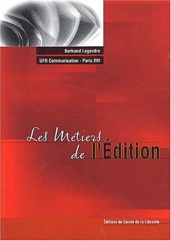 les metiers de l'édition