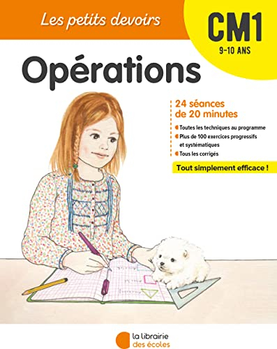 Opérations CM1, 9-10 ans : 24 séances de 20 minutes