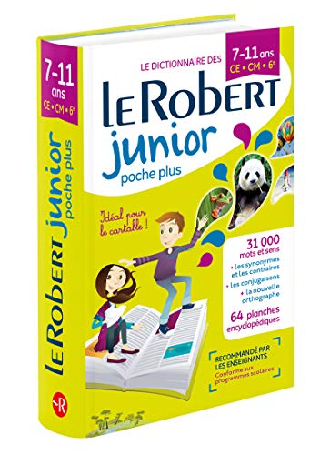 Le Robert junior poche plus : le dictionnaire des 7-11 ans, CE-CM-6e