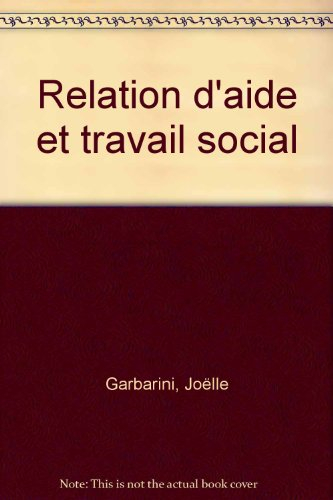 relation d'aide et travail social
