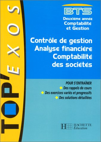 Contrôle de gestion, BTS 2e année comptabilité et gestion