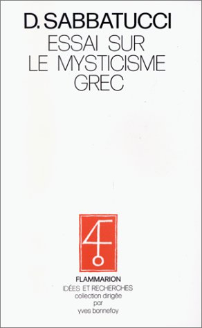 Essai sur le mysticisme grec